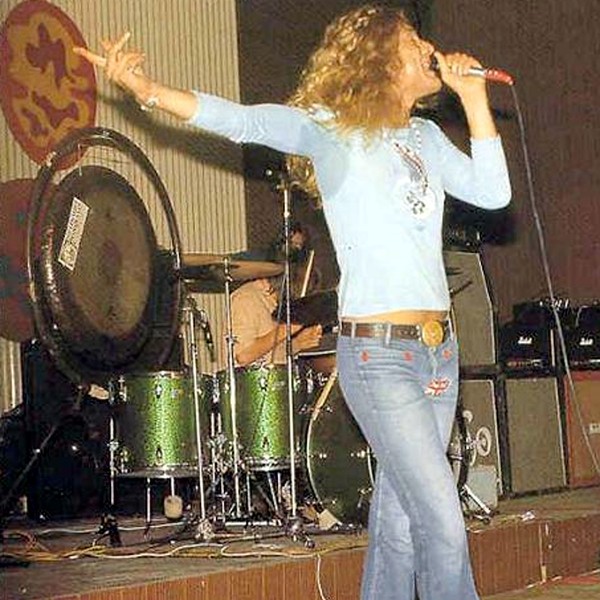 John Bonham Green Sparkle Ludwig Drum Set Kit